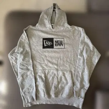 NEW ERA 그레이 후드티 X LARGE