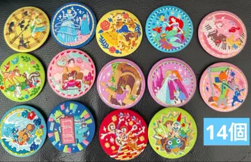 새상품 Disney 자수 캔뱃지 14개
