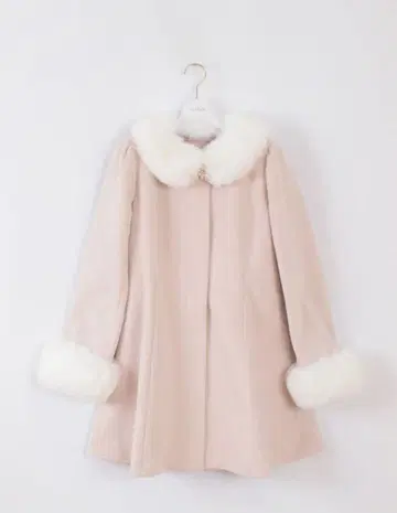 evelyn 2025 비쥬 코트 핑크 S