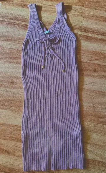 LIP SERVICE 리브 퍼플 드레스