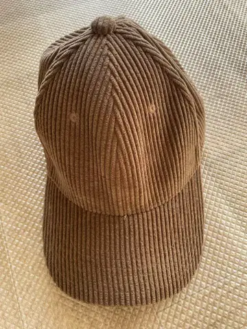 UNION STATION 코듀로이 캡 브라운