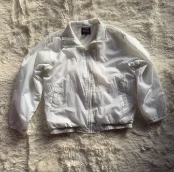 화이트 집업 자켓 L