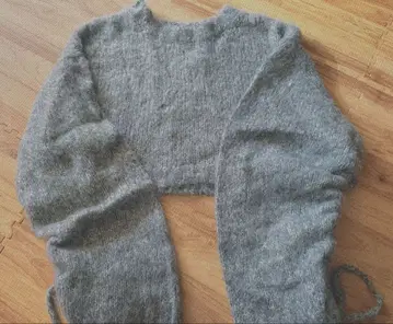 Gibson 그레이 니트 스웨터