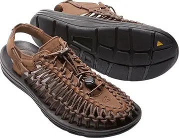 [ 상자 없음 ] KEEN UNEEK LEATHER 브라운