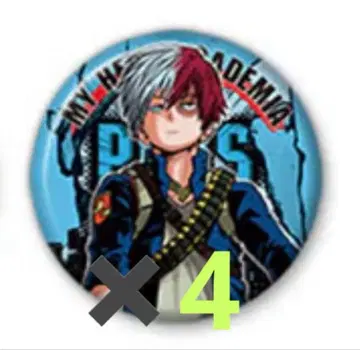 토도로키 쇼토 캔뱃지 4개 원작 컬렉션 컬렉션 캔뱃지 제2탄