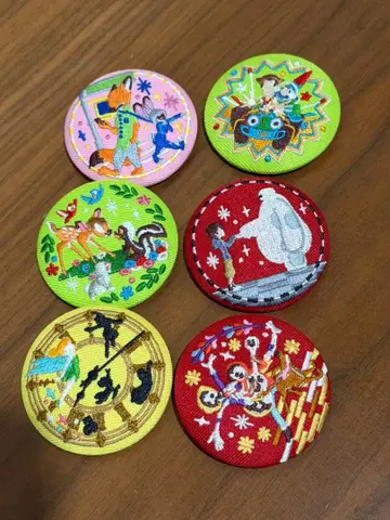 캐릭터 자수 핀 배지 묶음 판매 (단품 가능)