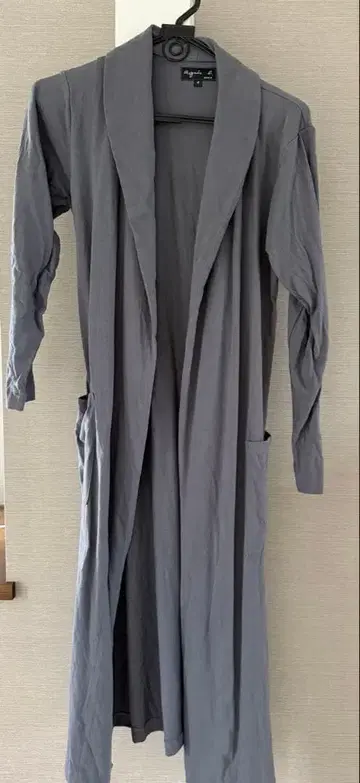 미사용품 agnes b. 에네스베 그레이 블랙