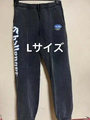 challenger 25aw 스웨트 팬츠 블랙 L 사이즈