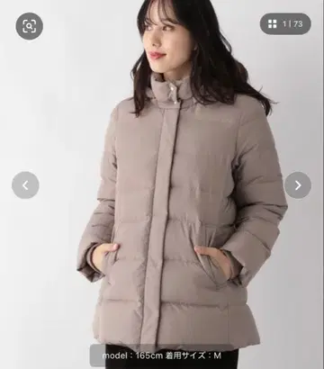 아름다운 실루엣 발수 다운 코트/194276 GLOBAL WORK