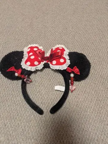 디즈니 미니 마우스 라메 머리띠