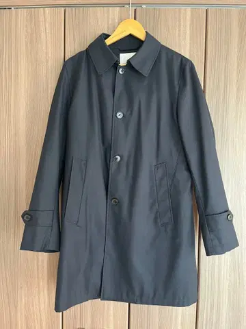 네이비 스텐카라 코트