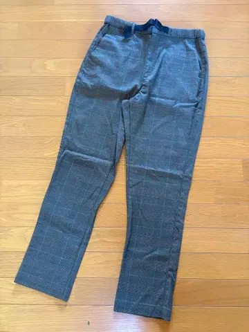 JW ANDERSON 체크 무늬 슬랙스 그레이