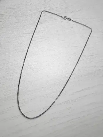 ITALY 실버925 목걸이 체인 [ 39.5cm ]