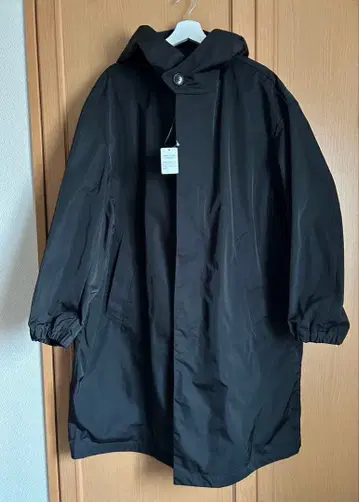 미사용품 MB 하이엔드 레인코트 with 백 블랙 S 사이즈