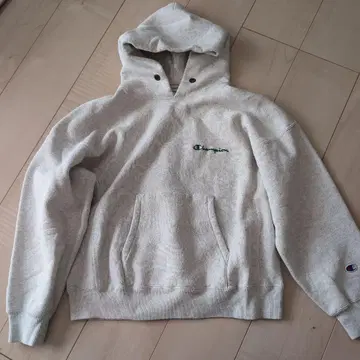Champion 리버스 위브 후드티 오트밀 M