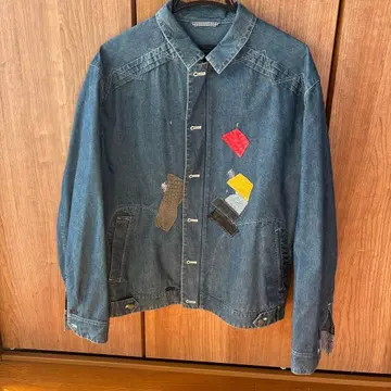 PAPAS 패치워크 데님 자켓 48/50