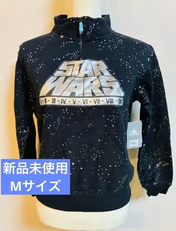 M 사이즈 [ 디즈니 ] 스타 워즈 맨투맨 하프 지퍼 트레이닝복 새상품
