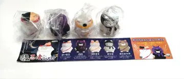 히게 만주 닌자 피규어 4체 세트 캡슐 토이 가챠가챠