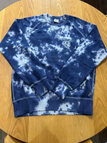 BIRDWELL 타이다이 염색 맨투맨 L