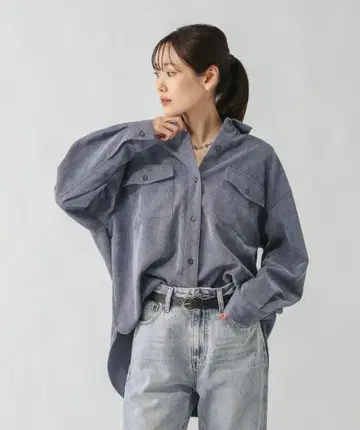 GLOBAL WORK 코듀로이 셔츠