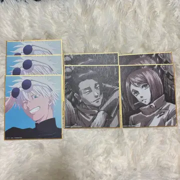 주술회전전 색지 고죠 여름 게토 이리에 세트