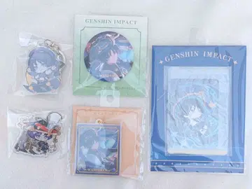 원신 방랑자 아크릴 키링 캔뱃지 5개 세트