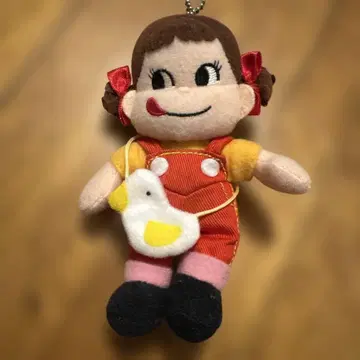 페코짱 봉제 인형 스트랩 키링 약 12cm