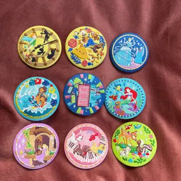 선착순 즉시 완판 Disney Characters 자수 캔뱃지 비스킷2