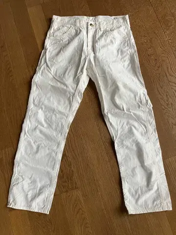 atSlow 화이트 페인터 팬츠 XS