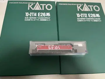 KATO 카시오페아 크루즈 EF81 레인보우 실내등 포함 풀세트