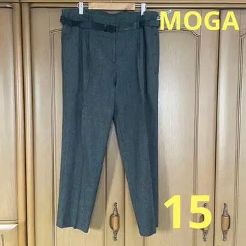 MOGA 가을/겨울 슬림 레그 실루엣 팬츠