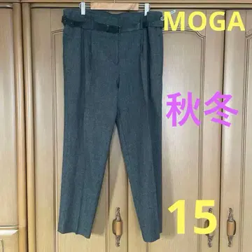 MOGA 가을/겨울 슬림 레그 실루엣 팬츠