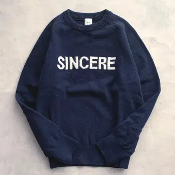 Spick & Span 스픽 앤 스팬 래글런 로고 니트 풀오버