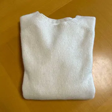 MORRIS & SONS 모리스앤선즈 크루넥 스웨터 화이트