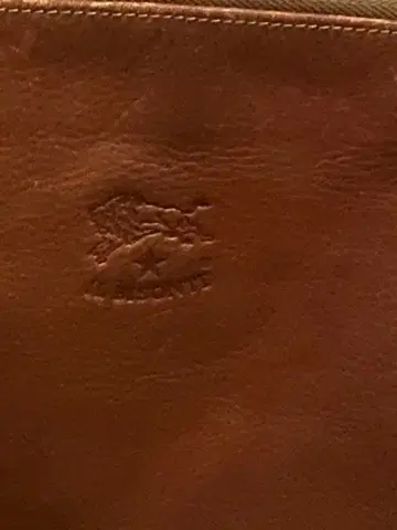 일비종떼 브라운 가죽 숄더백