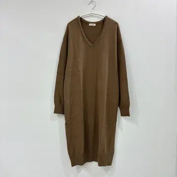 [ 새상품급 ] FRAY I.D 프레이 아이디 실크 혼방 니트 원피스