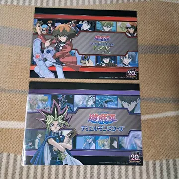 유희왕 듀얼몬스터즈 20주년 콜라보 카페 런천 매트 2종 세트