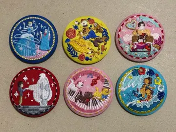 디즈니 자수 캔 배지