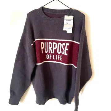 NON JQ 로고 니트