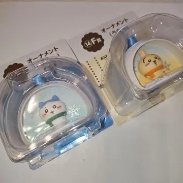 에니마이 복권 치이카와 F상 오너먼트 토끼 하치와레 2개 세트