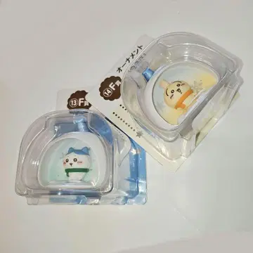 에니마이 복권 치이카와 F상 오너먼트 토끼 하치와레 2개 세트