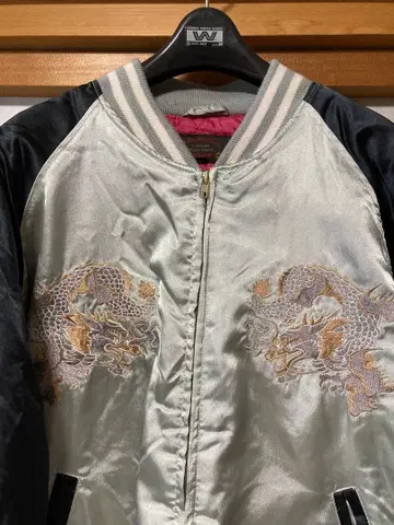 80s 스카잔 용 자수 FAR EAST 빈티지 쇼와