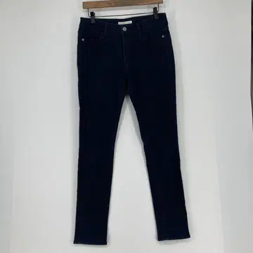 AZUL 베이직 스키니 데님 다크 블루 L 사이즈