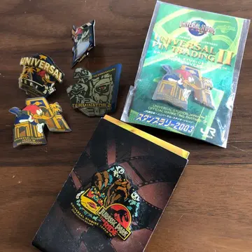 유니버셜 스튜디오 핀 배지 6개 세트