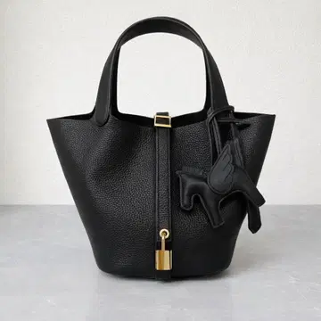 고급 천연 가죽 큐브 백 페가수스 포함