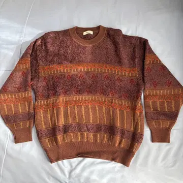 구제 의류 디자인 니트 벨로아 소재