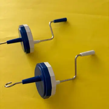 고무 비행기 와인더 2개 프로펠러 제작 부품 No.5