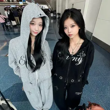 emmy 로고 맨투맨 셋업