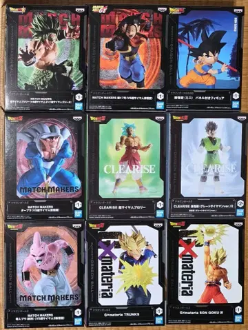 드래곤볼 피규어 세트