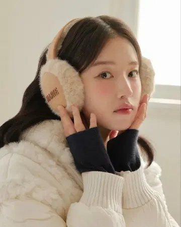 MARIE CLAIRE 베이지 귀도리